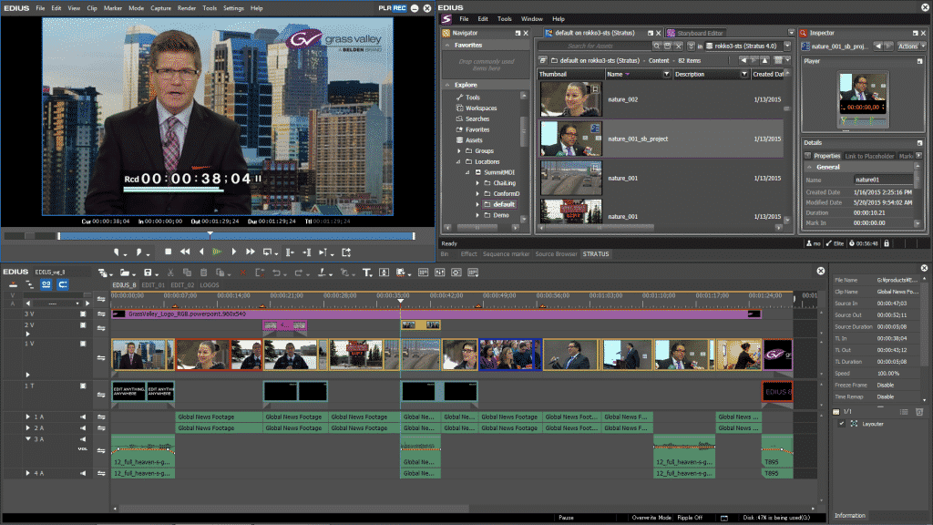 Grass Valley Edius Pro 8 SAGA 8MM