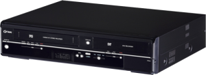 Magnétoscope combiné VHS graveur DVD  avec disque dur - funai TD6D