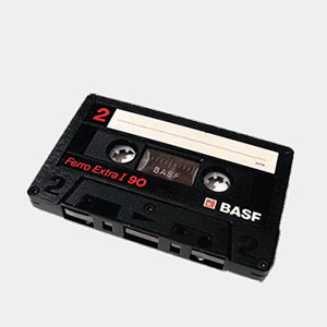 Numérisation Cassette Audio En MP3 & Wav - SAGA 8MM