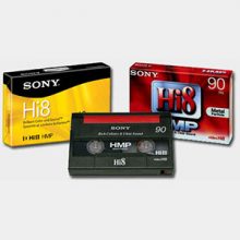 cassettes Hi8