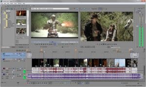 Interface Sony Vegas Pro