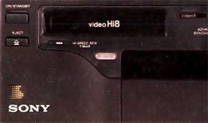 Sony ev t1b Vidéo 8