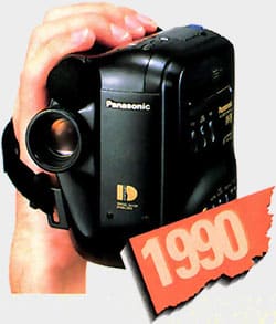 10 ans caméscope 1990