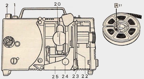 Projecteurs de Films Muets Bauer - Super 8 & 8 mm - SAGA 8MM