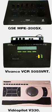 GSE MPE-200SX Vivanco VCR 5055VRT Vidéopilot V330