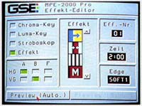 GSE MPE 2000 Pro Effets