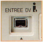 Entrée DV JVC HM DR 10000