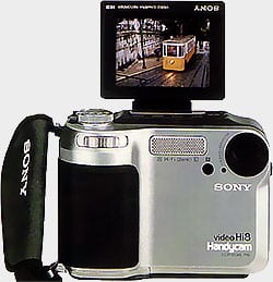 CAMESCOPE SONY CCD-TR805E Pal Hi-Fi Stereo Hi8 Vidéo 8 + k7 Hi8 Bon
