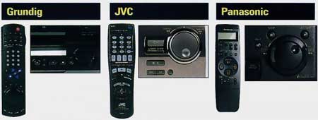 commandes comparatif 3 VHS