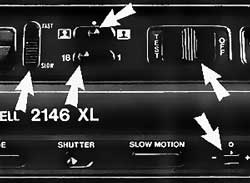 Mise en route Bell & Howell 2146 XL