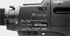 Fonction caméra Sanyo VM-D5P