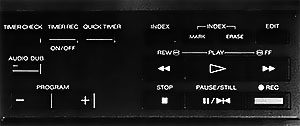 fonctions de base du magnétoscope Sony EV-S1000