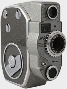 Notice mode d'emploi pour caméra Bauer 88 R et 88 RS 