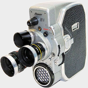 caméra 8 mm Bauer