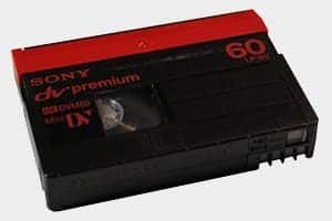 cassette format mini dv