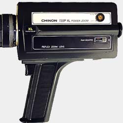 caméra super 8 Chinon 722 P XL - Power Zoom
