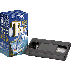 cassette VHS TDK