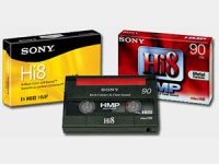 cassettes Hi8